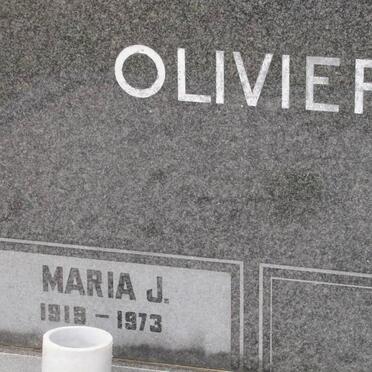 OLIVIER Maria Jacomina 1919-1973