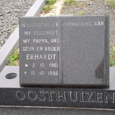 OOSTHUIZEN Erhardt 1961-1986
