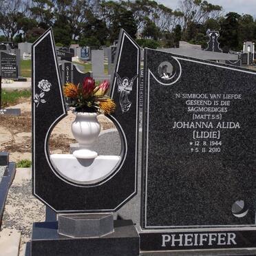 PHEIFFER Johanna Alida 1944-2010