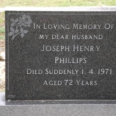 PHILLIPS Joseph Henry -1971