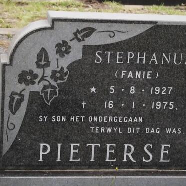 PIETERSE Stephanus 1927-1975