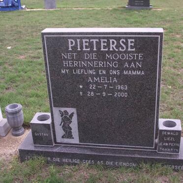 PIETERSE Amelia 1963-2000
