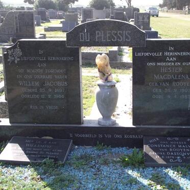 PLESSIS, du :: ROOYEN, van