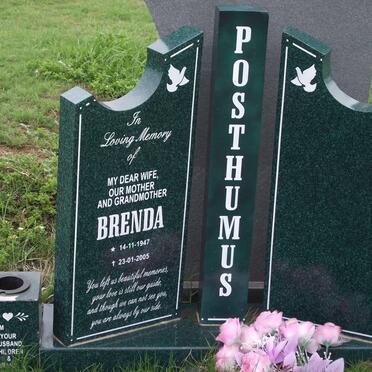 POSTHUMUS Brenda 1947-2005