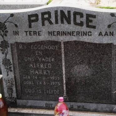 PRINCE Alfred Harry 1933-1973