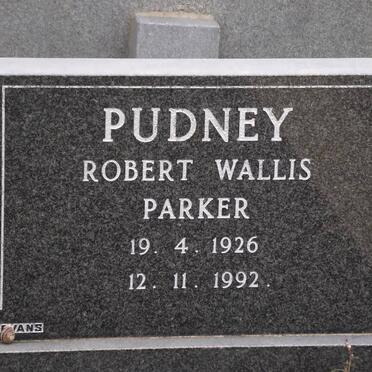PUDNEY Robert Wallis Parker 1926-1992
