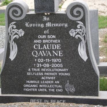 QAVANE Claude 1970-2005