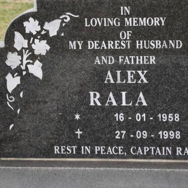 RALA Alex Benekele 1958-1998