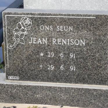 RENISON Jean 1991-1991
