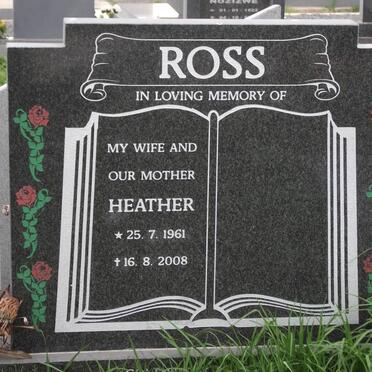 ROSS Heather 1961-2008