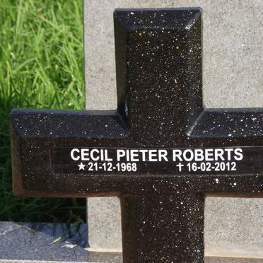 ROBERTS Cecil Pieter 1968-2012