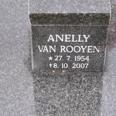 ROOYEN Anelly, van 1954-2007