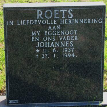 ROETS Johannes Petrus J. 1937-1994