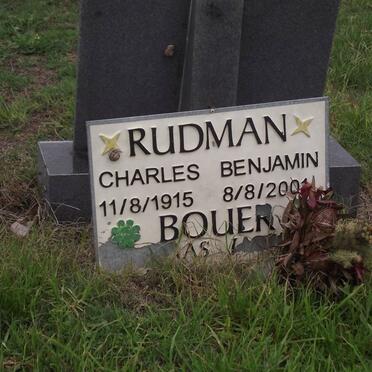 RUDMAN Charles Benjamin 1915-2001 :: BOUER Nicholaas Jacobus 1932-2005