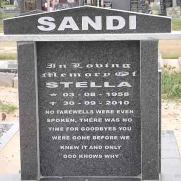 SANDI Stella 1958-2010