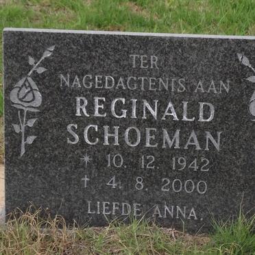 SCHOEMAN Reginald 1942-2000