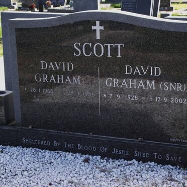 SCOTT David Graham 1958-1986 :: SCOTT David Graham 1928-2002