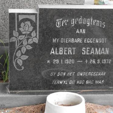 SEAMAN Albert 1920-1972
