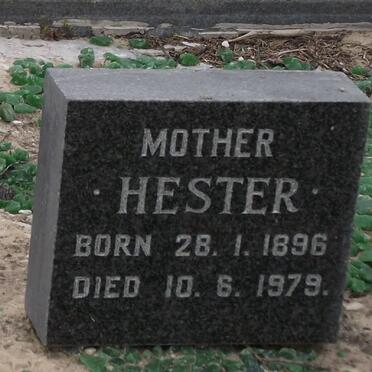 SENEKAL Hester 1896-1979