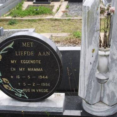 SENEKAL Maria 1944-1986