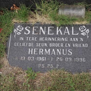 SENEKAL Hermanus 1961-1996
