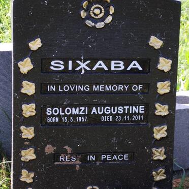 SIXABA Solomzi Augustine 1957-2011