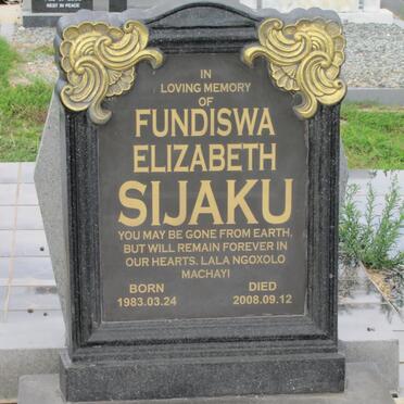 SIJAKU Fundiswa Elizabeth 1983-2008