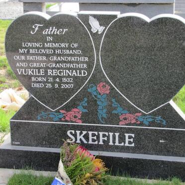SKEFILE Vukile Reginald 1932-2007