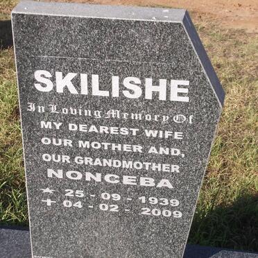 SKILISHE Nonceba 1939-2009