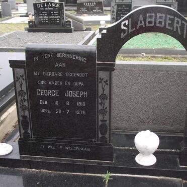 SLABBERT George Joseph 1918-1975