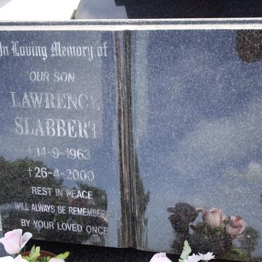 SLABBERT Lawrence 1963-2000