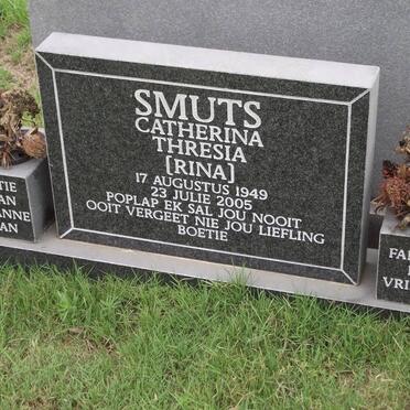 SMUTS Catherina Thresia 1949-2005