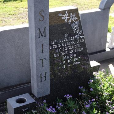 SMITH Maria C.G. 1917-1986