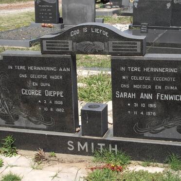 SMITH George Dieppe 1908-1982 &amp; Sarah Ann Fenwick 1915-1978
