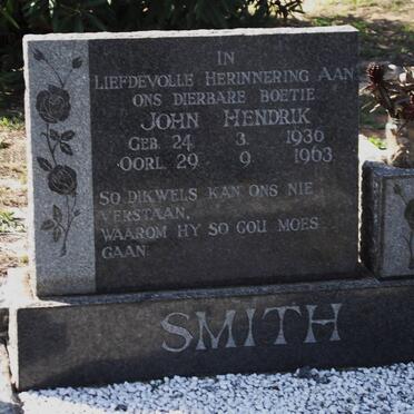 SMITH John Hendrik 1936-1963