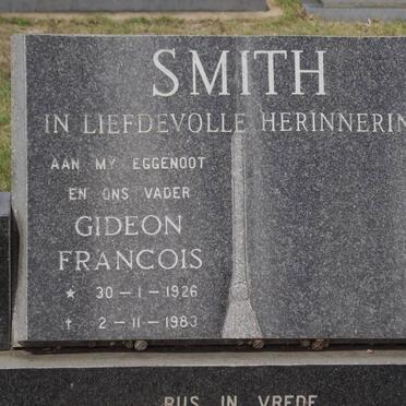 SMITH Gideon Francois 1926-1983