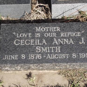 SMITH Ceceila Anna J. 1876-1959