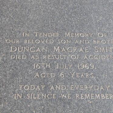 SMITH Duncan Macrae -1969