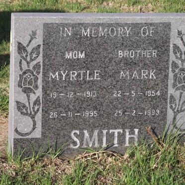 SMITH Myrtle 1913-1995 :: SMITH Mark 1954-1993
