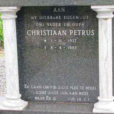 SNYGANS Christiaan Petrus 1927-1985