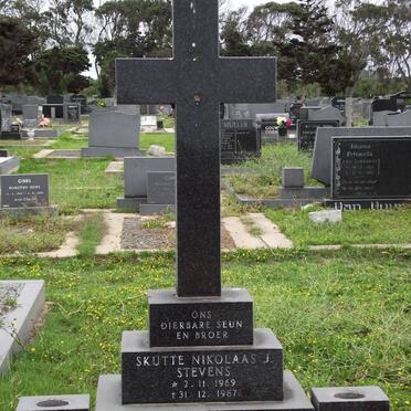 STEVENS Skutte Nikolaas J. 1969-1987