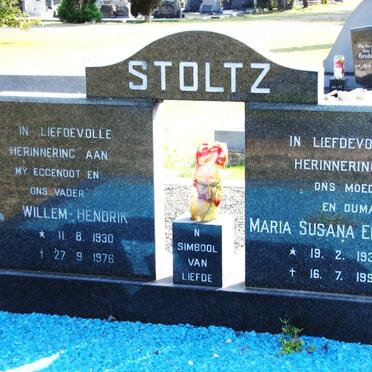 STOLTZ Willem Hendrik 1930-1976 &amp; Maria Susana Elizabeth 1930-1995