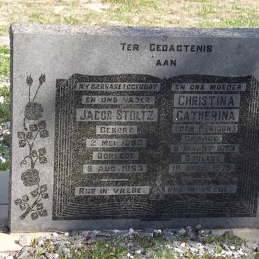 STOLTZ Jacob 1880-1953 &amp; Christina Catherina RENISON 1883-1975