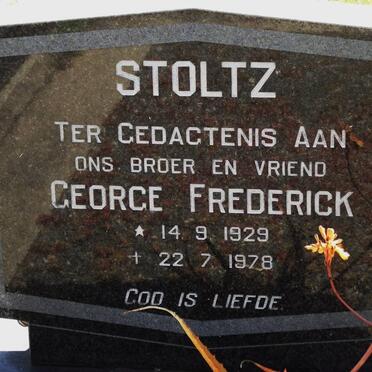 STOLTZ George Frederick 1929-1978
