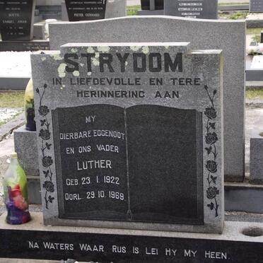 STRYDOM Luther 1922-1969