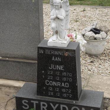 STRYDOM June 1970-1970 :: STRYDOM Conrad 1972-1972