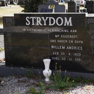 STRYDOM Willem Andries 1925-1981