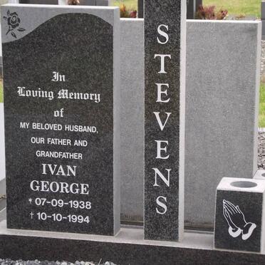 STEVENS Ivan George 1938-1994