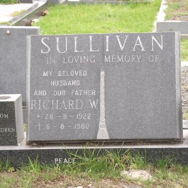 SULLIVAN Richard W. 1922-1980