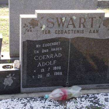 SWART Coenrad Adolf 1896-1968